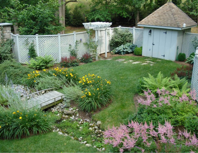 Garden ideas, Landscaping ideas, Traditional Garden, Small garden,, Slater Associates Landscape Architects